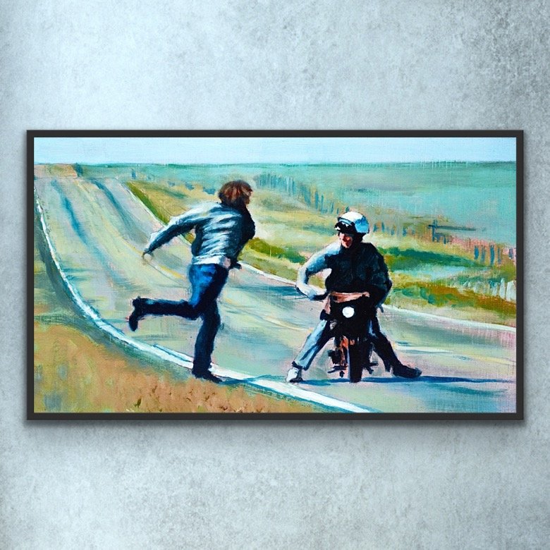 Go West Lloyd - Official Dumb & Dumber Art Print - Signed