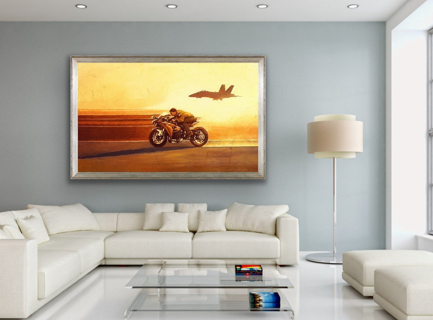 TOP GUN MAVERICK PAINTING - It's time to let go
