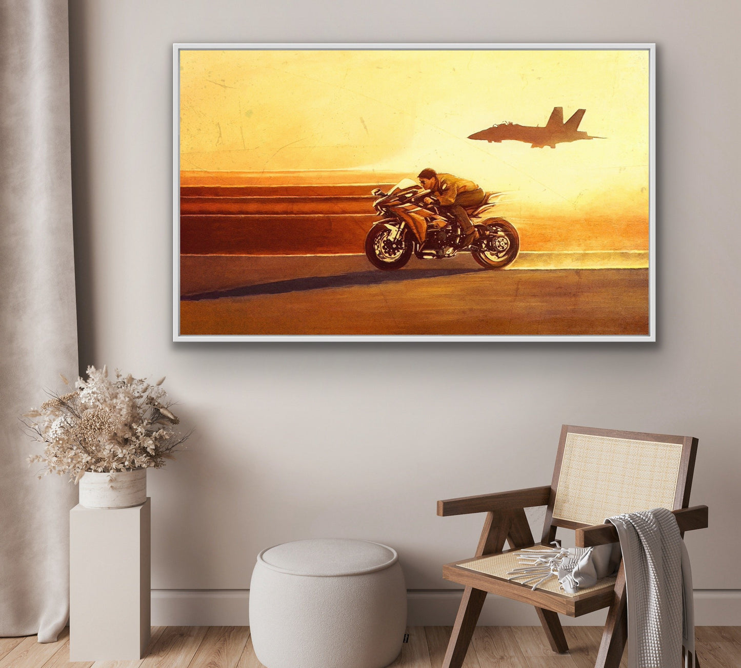 TOP GUN MAVERICK PAINTING - It's time to let go
