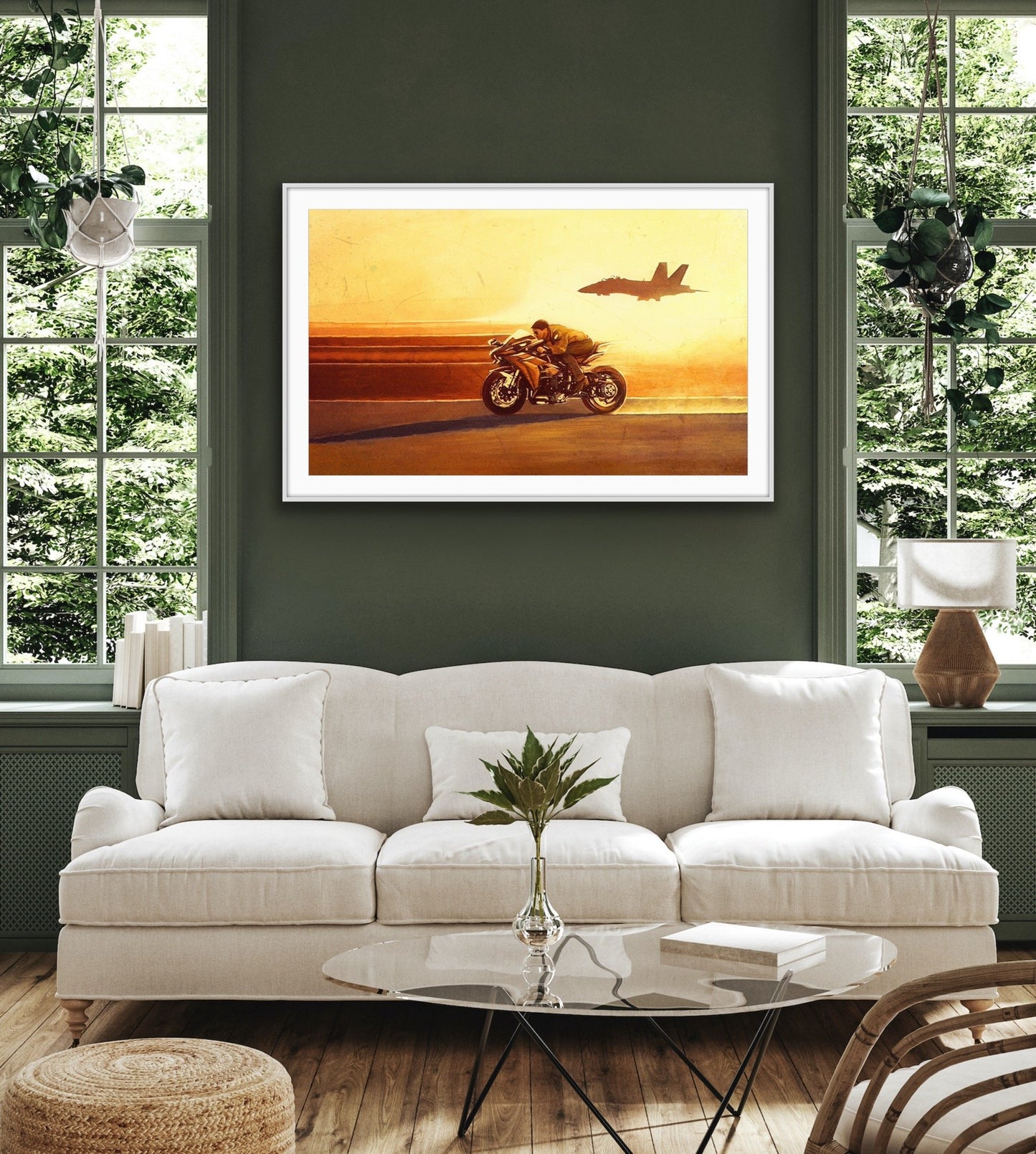 TOP GUN MAVERICK PAINTING - It's time to let go