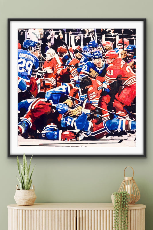 Redwings/Rangers Brawl