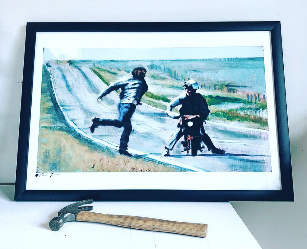 Go West Lloyd - Official Dumb & Dumber Art Print - Signed