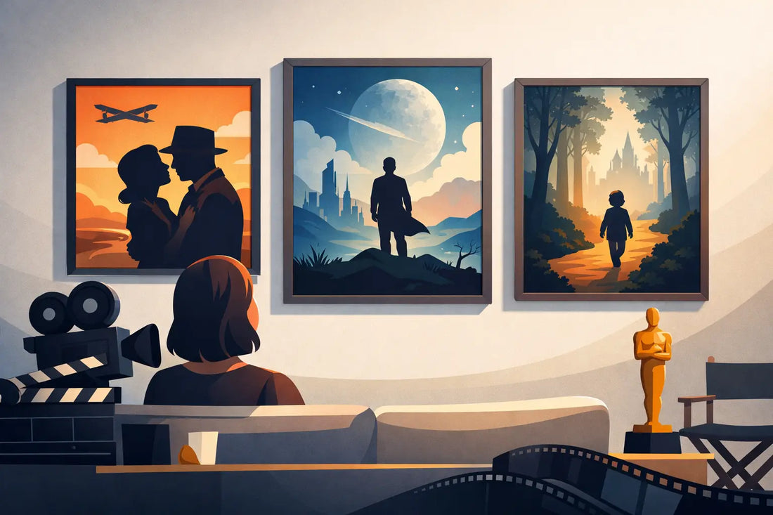 Movie Inspired Fine Art for Walls With a Plot