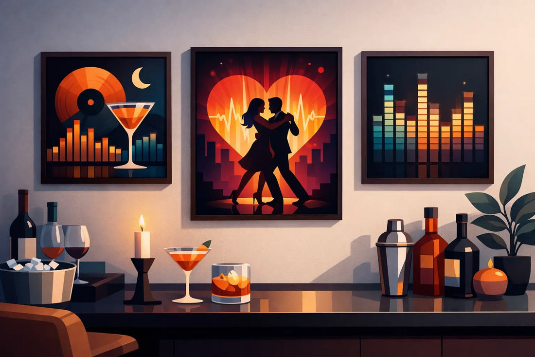 Best Home Bar Artwork That Actually Has a Pulse