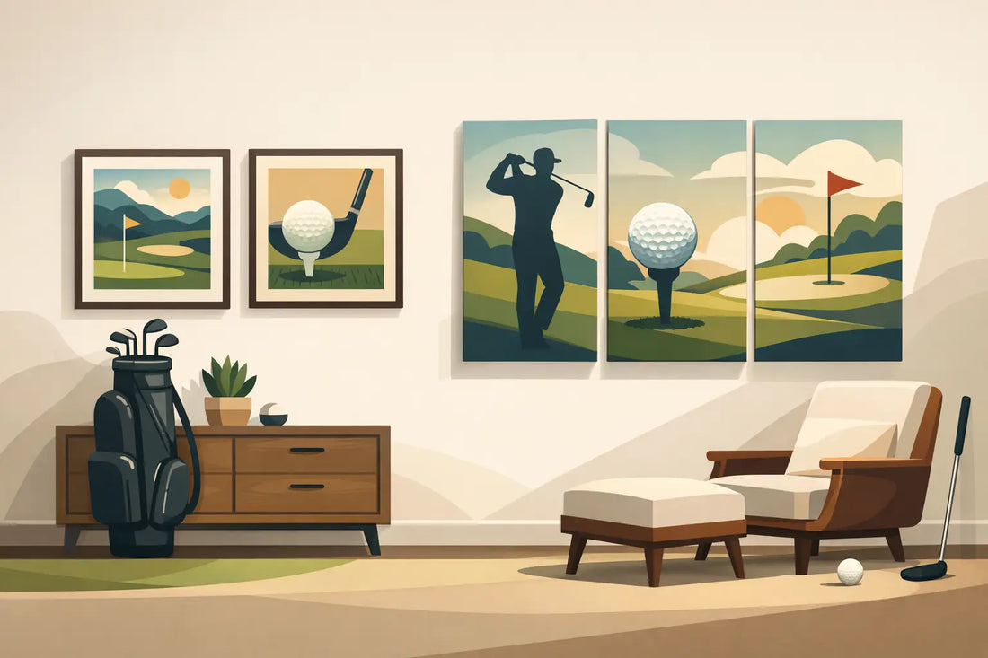 Best Golf Wall Art for a Room With a Real Game