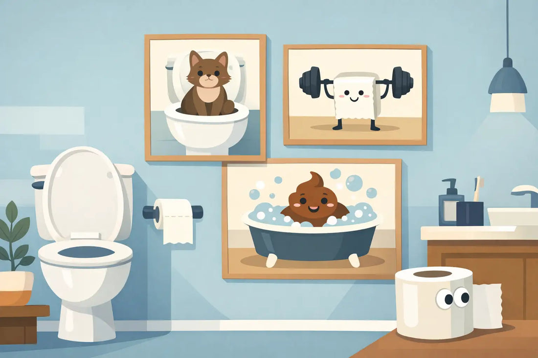 Funny Bathroom Art Prints That Actually Work
