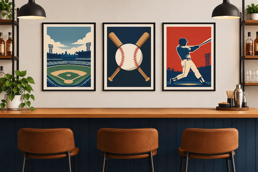 Best Baseball Fan Prints for a Better Home Bar