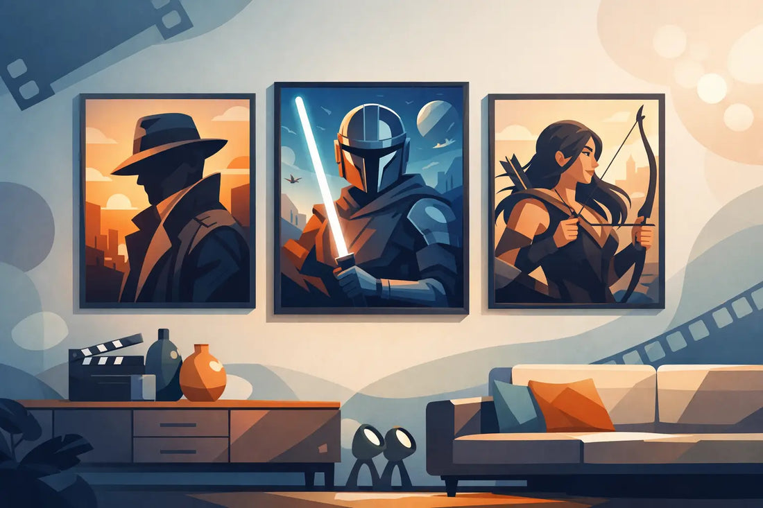 Cinematic Character Wall Art That Steals the Scene