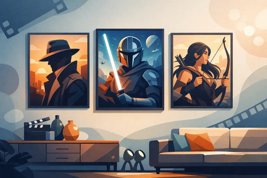 Cinematic Character Wall Art That Steals the Scene