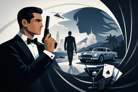 James Bond Art Print for Sharp Spaces