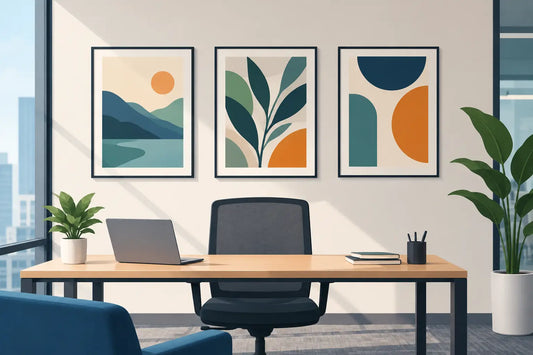 Office Wall Art That Beats the Waiting Room