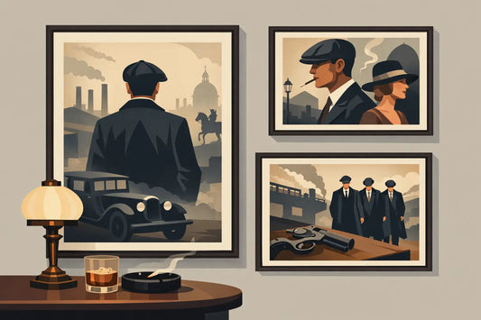 Peaky Blinders Inspired Art for Walls With Grit