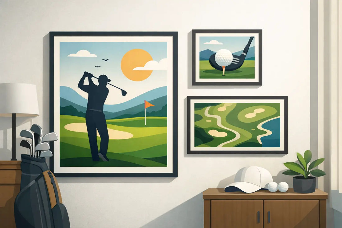 Golf Room Wall Art That Actually Looks Good