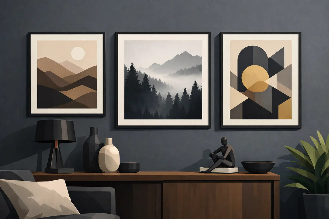 Masculine Wall Art Trends Worth Hanging Now