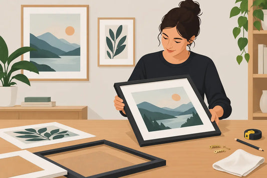 How to Frame Art Prints Without Ruining the Good Stuff