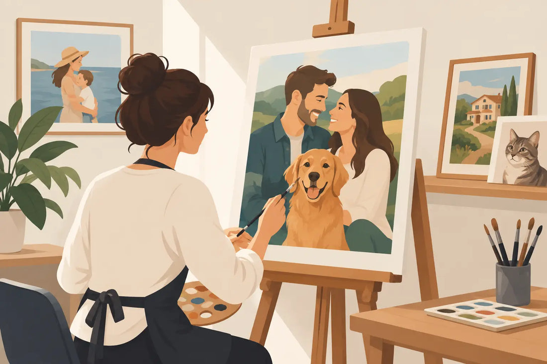 Custom Commission Painting Examples That Feel Personal
