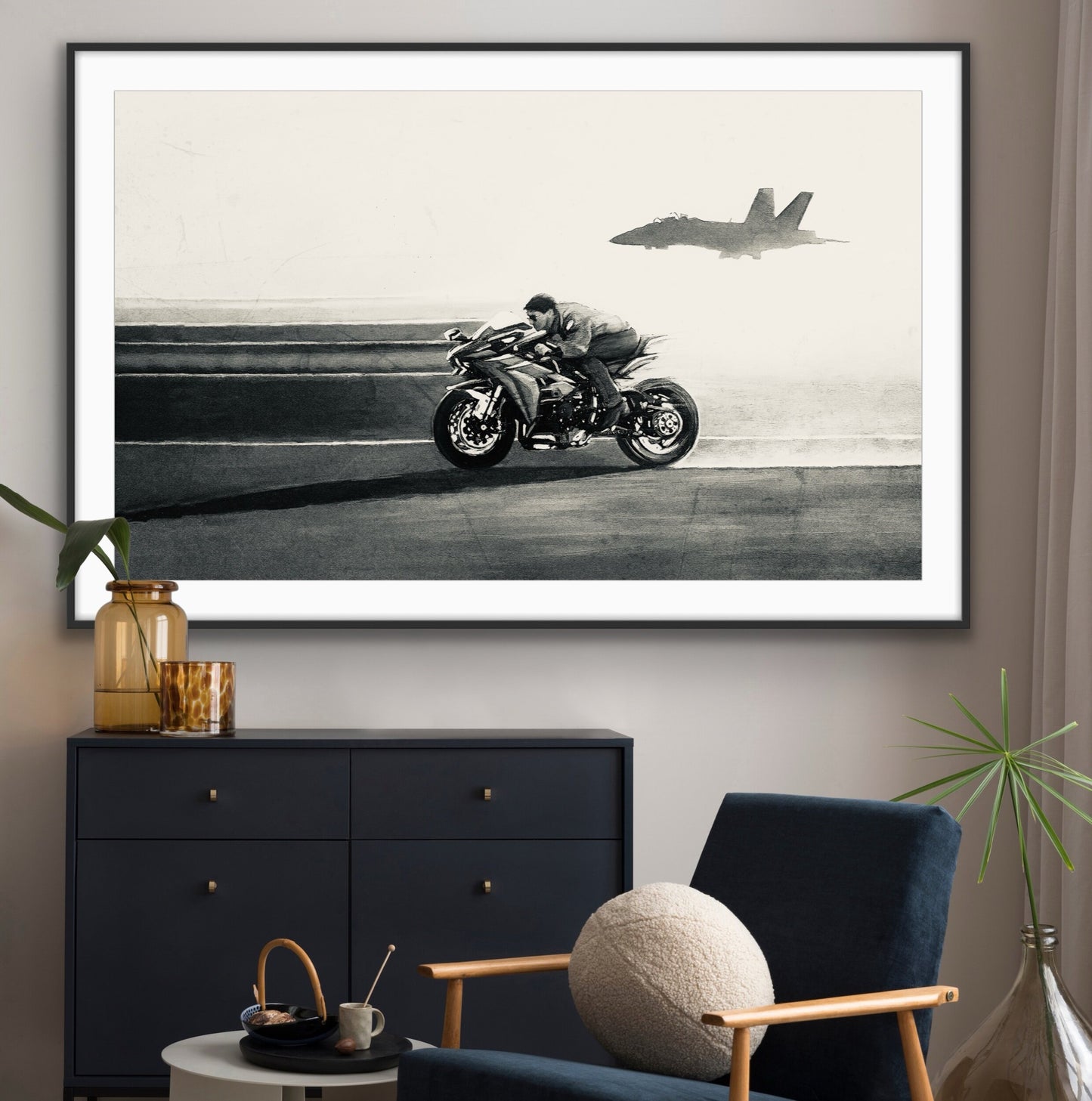 TOP GUN MAVERICK PAINTING - It's time to let go