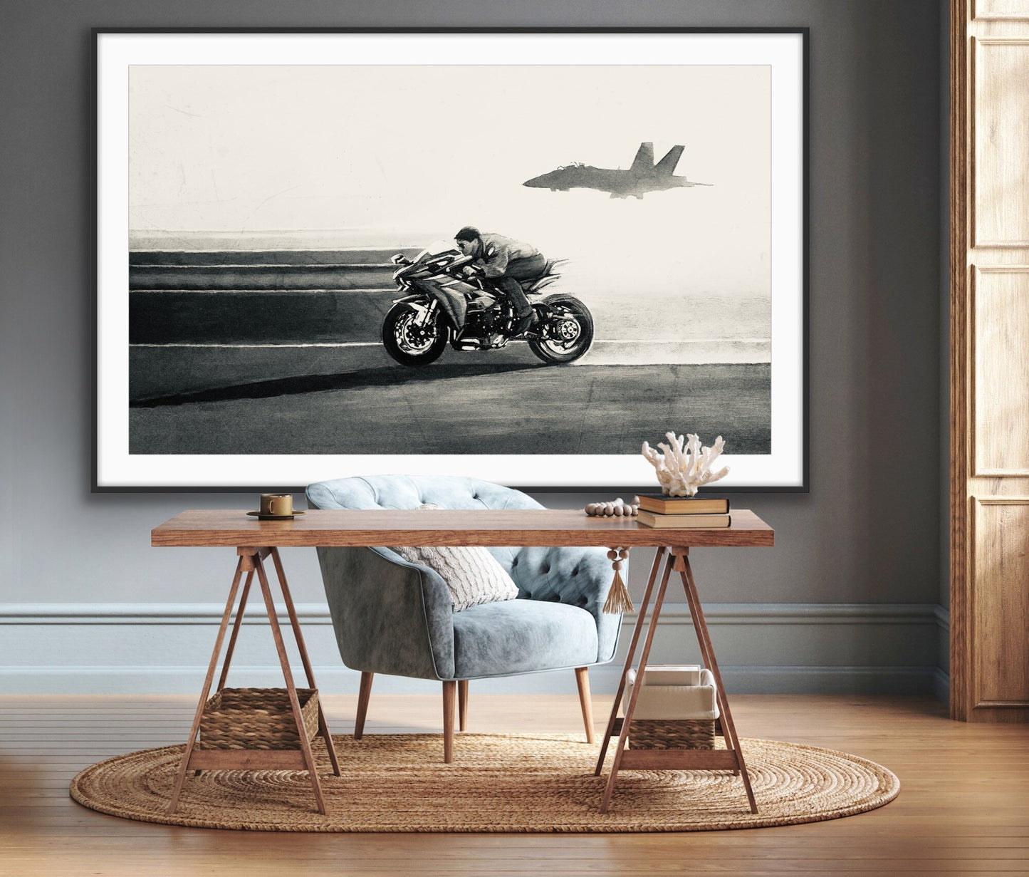 TOP GUN MAVERICK PAINTING - It's time to let go