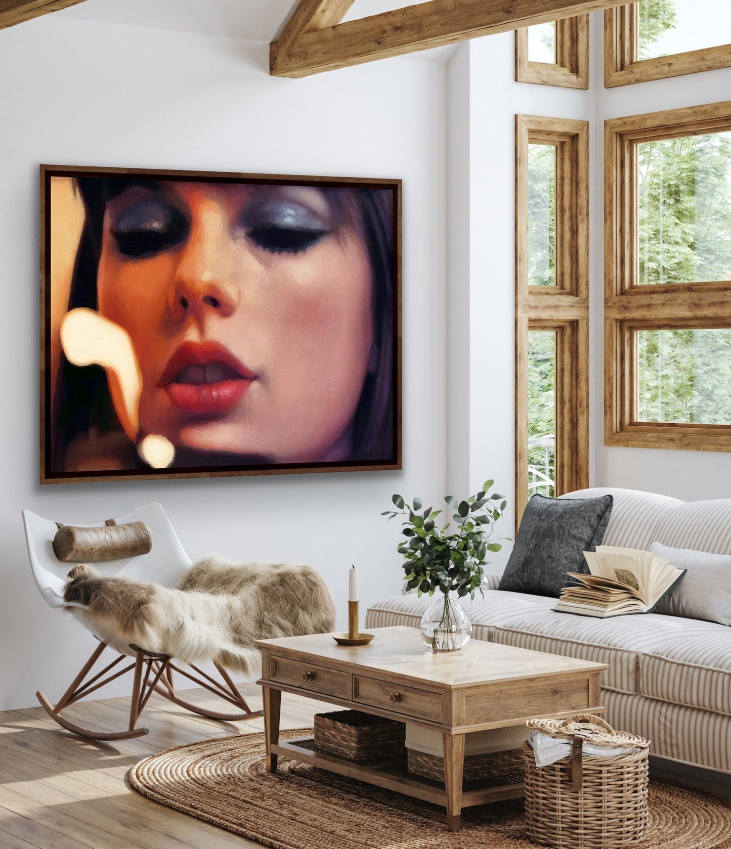 Midnights - Taylor Swift Oil Painting Print