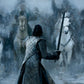 King in the North - Game of Thrones - Jon Snow Art Print
