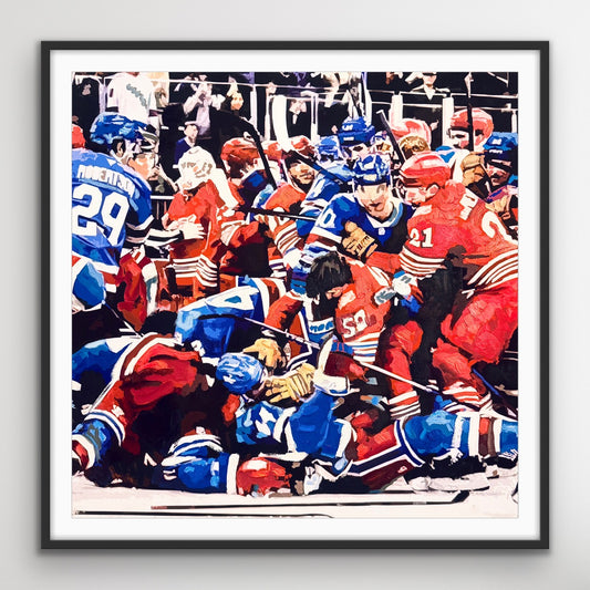 Redwings/Rangers Brawl