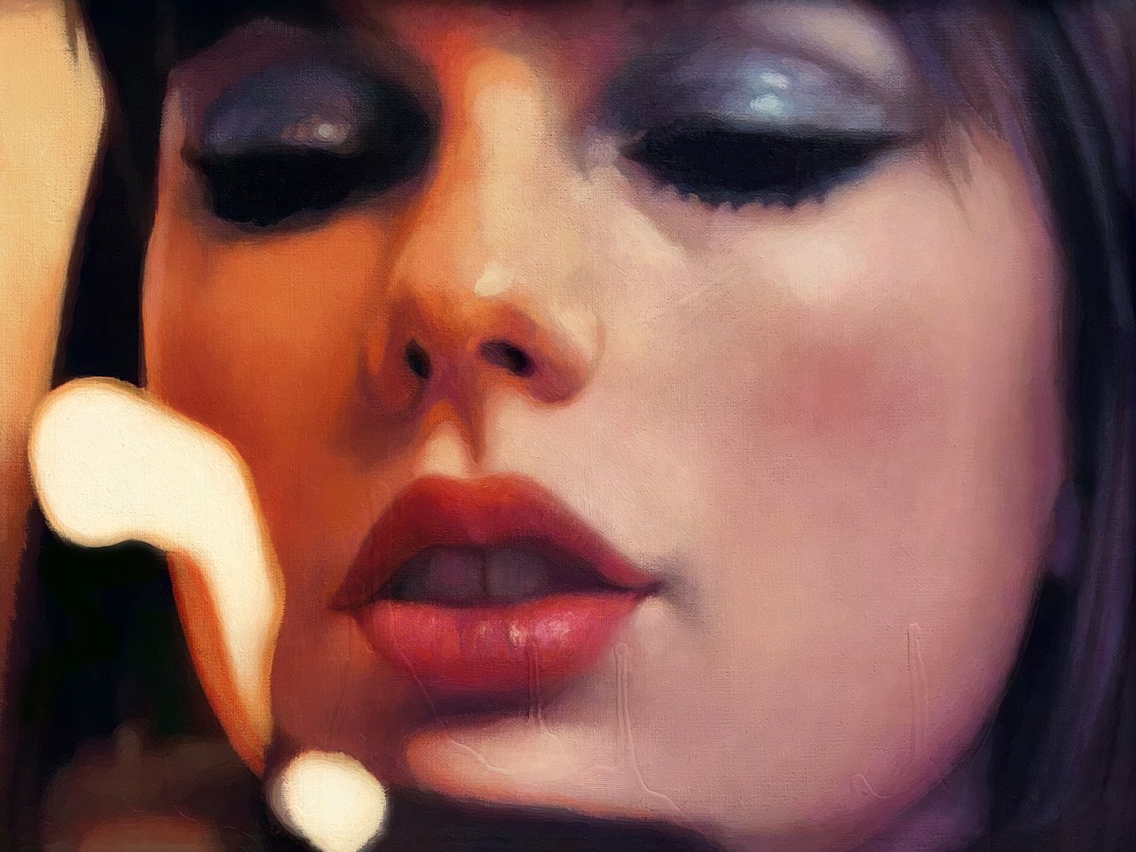 Midnights - Taylor Swift Oil Painting Print