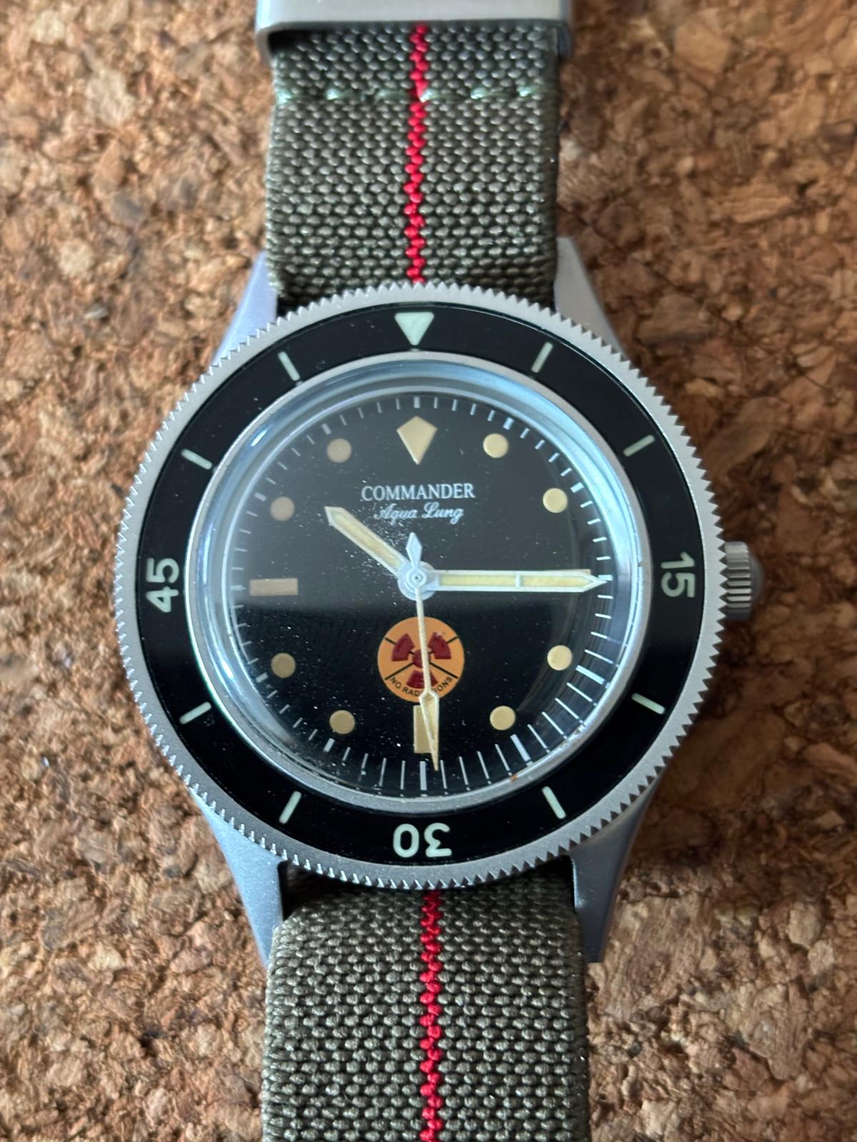 Commander Aqua Lung - Dive Watch