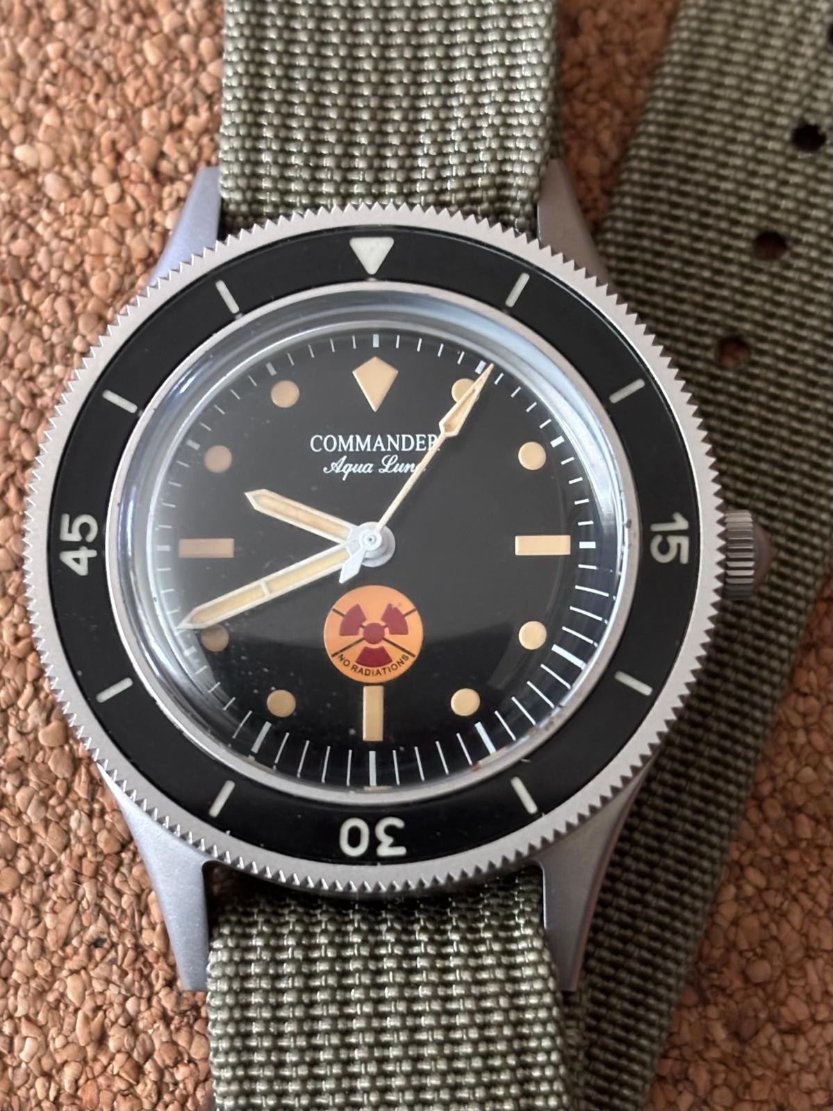 Commander Aqua Lung - Dive Watch