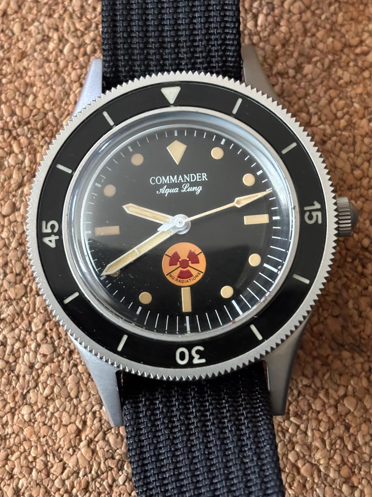 Commander Aqua Lung - Dive Watch
